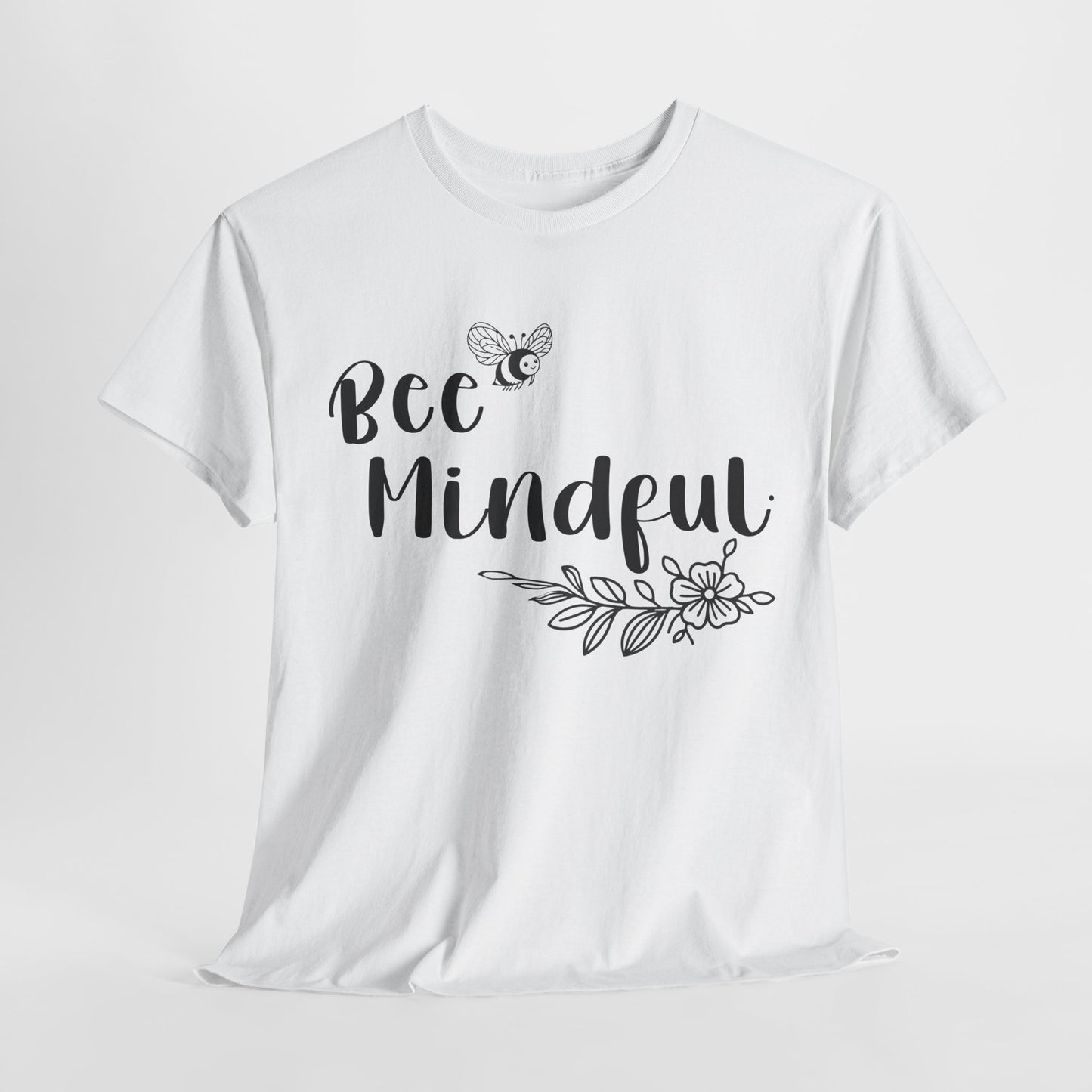 Bee Mindful Phaedra Gardeness Heavy Cotton Tee - Ships from USA