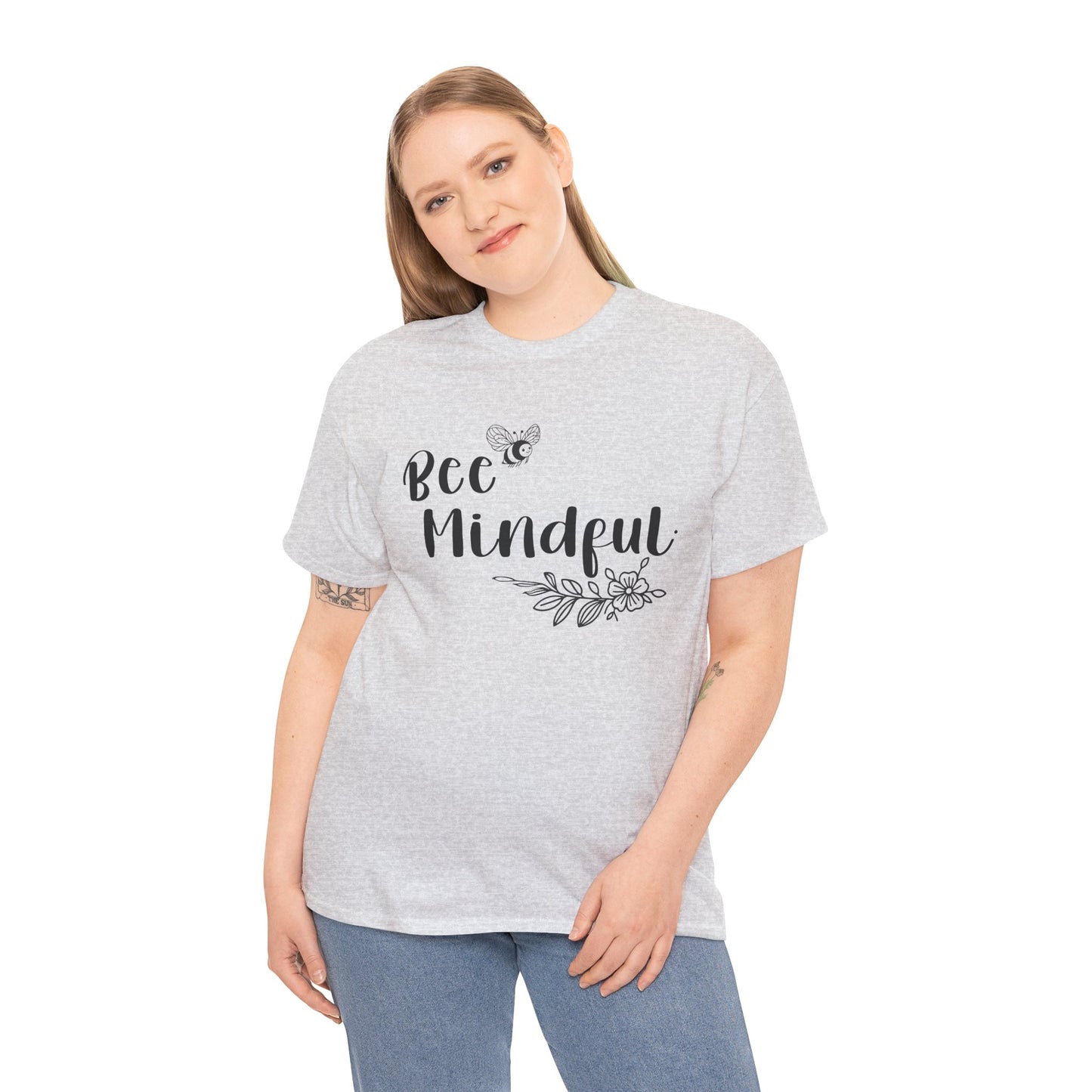 Bee Mindful Phaedra Gardeness Heavy Cotton Tee - Ships from Australia