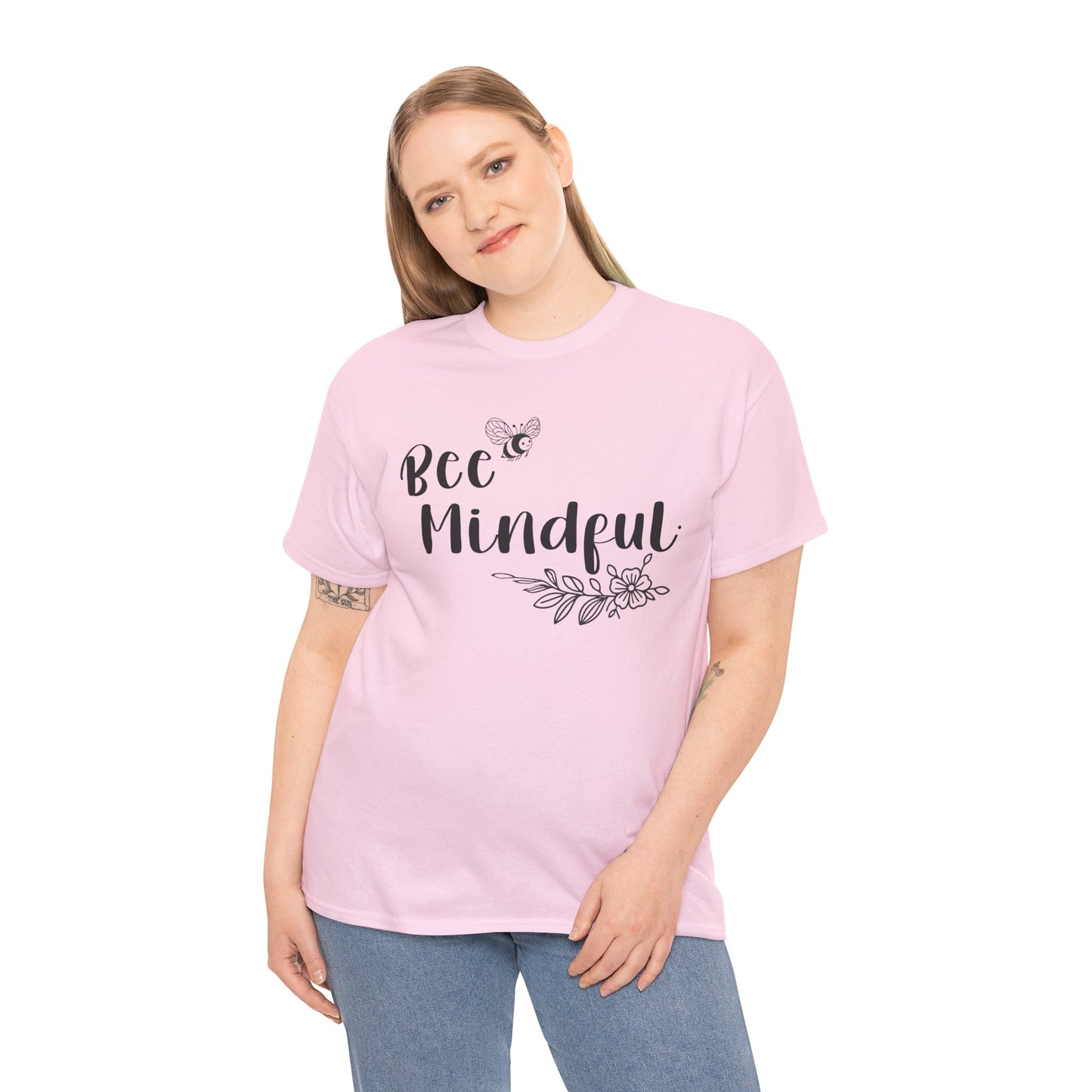 Bee Mindful Phaedra Gardeness Heavy Cotton Tee - Ships from USA